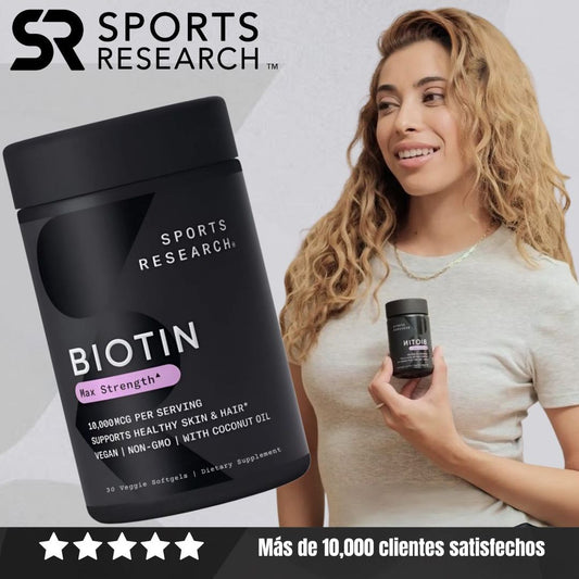 SUPLEMENTO DE BIOTINA SPORTS RESEARCH